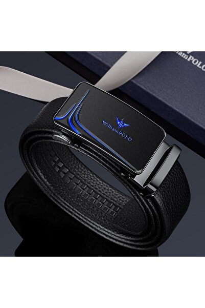 William Polo Hakiki Deri Italyan Tokalı Kemer William Polo Deri Kemer