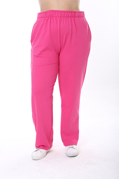 XL Modam WOMEN'S LARGE SIZE PINK 2 STRING POCKET TRACKPANTS