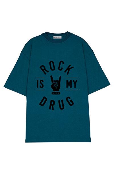 GreenMint هارد روك كبير الحجم للجنسين هو موسيقى الطب المعدنية_OE1239