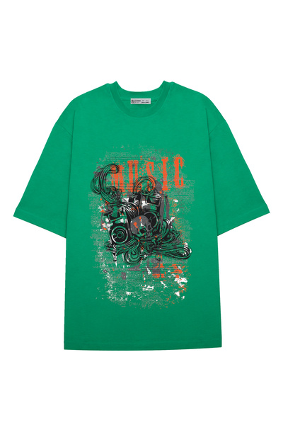 GreenMint جمجمة موسيقية كبيرة الحجم للجنسين_OE1611