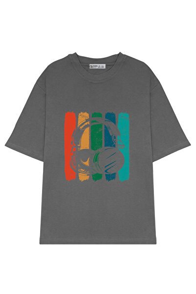 GreenMint أغطية رأس كبيرة الحجم للجنسين لمحبي الموسيقى DJ Vintage_OE1539