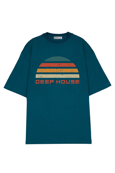 GreenMint موسيقى ديب هاوس للجنسين مقاس كبير DJ Love_OE1131