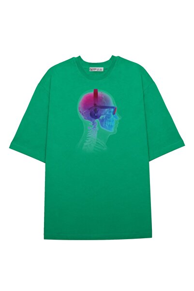 GreenMint مروحة موسيقى إلكترونية كبيرة الحجم للجنسين_OE1161