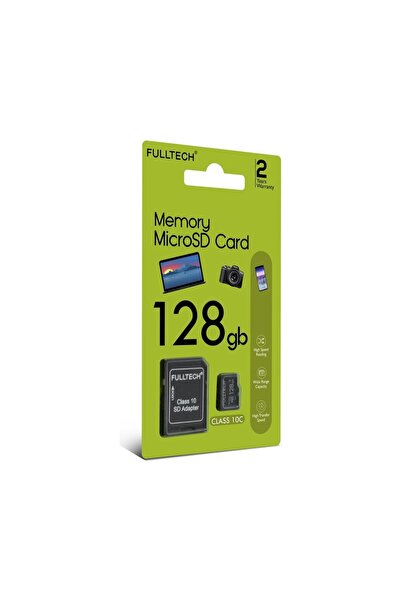 Fulltech ATAsoft 128 Gb Yüksek Kapasiteli Sd Card Veri Depolama Kamera Bilgis...