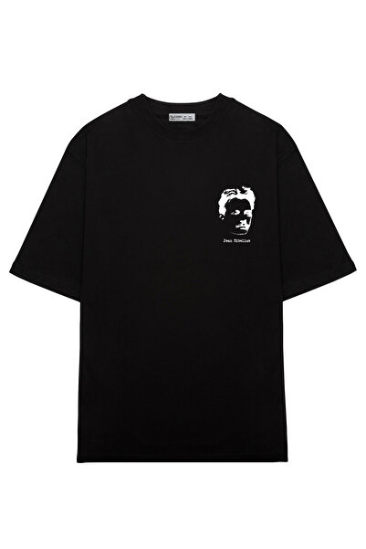 GreenMint تي شيرت جين سيبيليوس كلاسيكي كبير الحجم للجنسين_OE1301