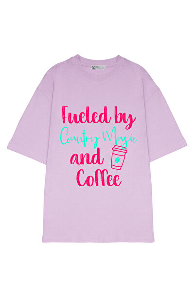 GreenMint مقاس كبير للجنسين مدفأ من موسيقى الريف وقهوة ممتعة Quote_OE1192