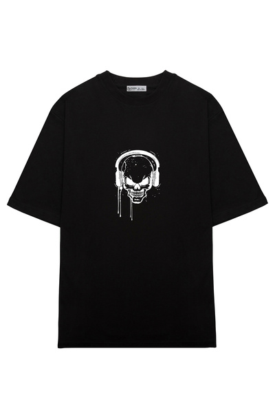 GreenMint سماعة رأس جمجمة كبيرة الحجم للجنسين Best Outing_OE1802