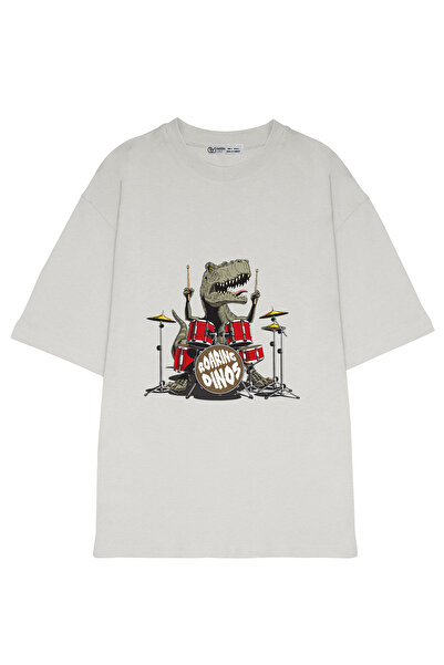 GreenMint طبال تي ريكس كبير الحجم للجنسين - ديناصور تيرانوصور Music_OE1835