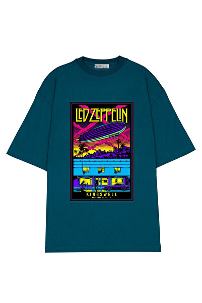 GreenMint للجنسين كبير الحجم LED ZEPPELIN