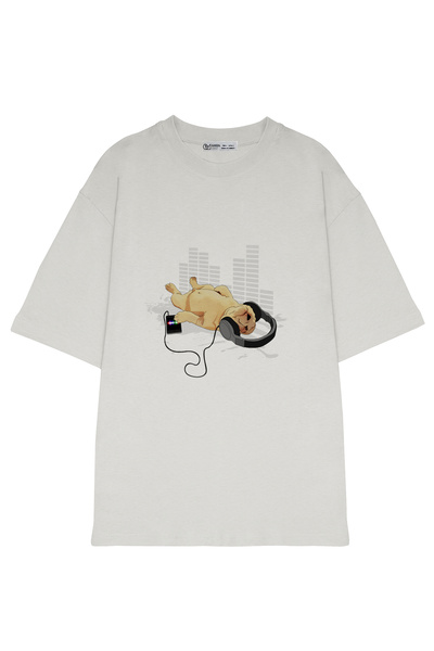 GreenMint للجنسين كبير الحجم الصلصال من الموسيقى_OE1740