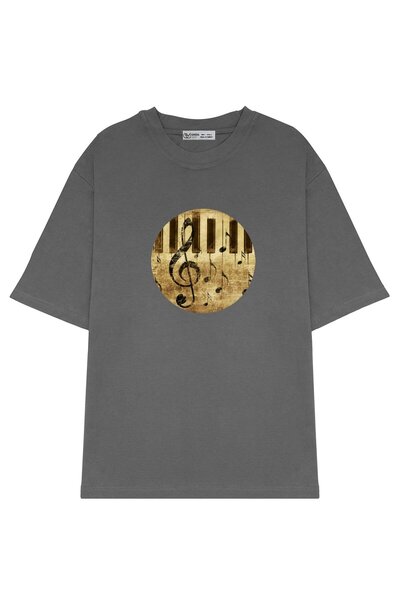 GreenMint ملاحظات موسيقية كبيرة الحجم للجنسين ومفاتيح بيانو_OE1570