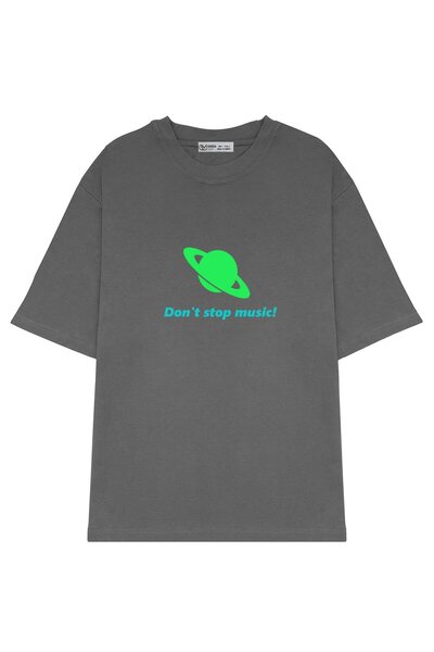 GreenMint للجنسين كبير الحجم Don_t توقف الموسيقى!_OE1146