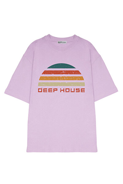 GreenMint موسيقى ديب هاوس للجنسين مقاس كبير DJ Love_OE1131