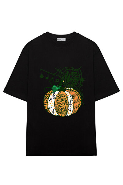 GreenMint للجنسين المتضخم هالوين اليقطين رموز الموسيقى مدرس الموسيقى Hallowee...