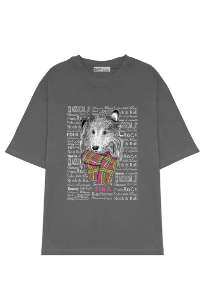 GreenMint موسيقى شعبية كبيرة الحجم للجنسين وShetland Sheepdog_OE1184