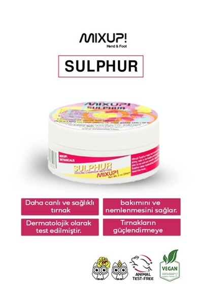Mixup Sulphur - Tırnak Bakım Yağı 56 G X 3'lü Set