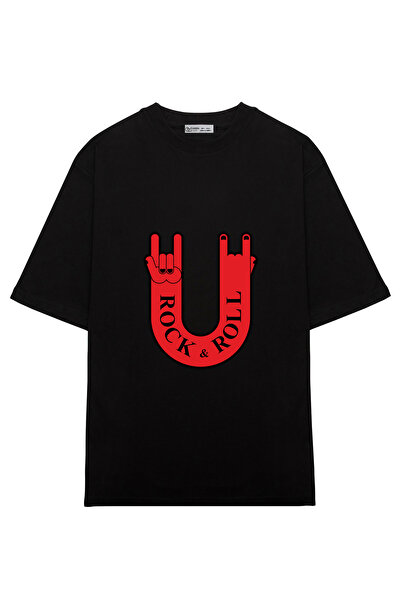 GreenMint يد روك اند رول كبيرة الحجم للجنسين.عشاق موسيقى الروك.مهرجان الروك_O...