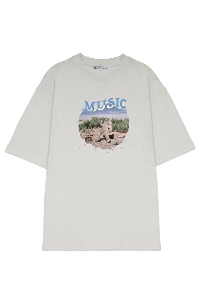 GreenMint موسيقى السفر العالمية لرائد الفضاء مقاس كبير للجنسين_OE1028