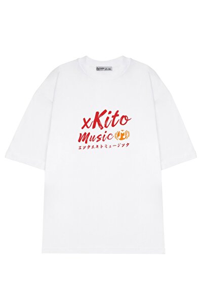 GreenMint للجنسين مقاس كبير xKito Music نص ياباني_OE1927