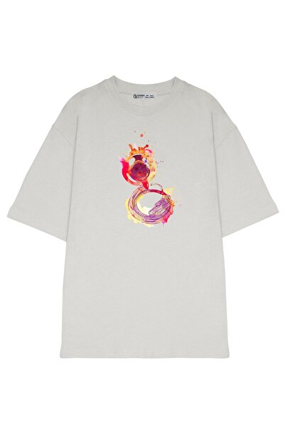 GreenMint للجنسين مقاس كبير فن الموسيقى -Tuba_OE1026