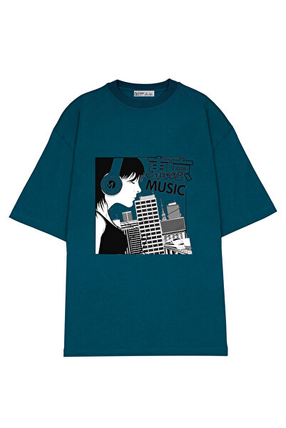 GreenMint موسيقى طوكيو كبيرة الحجم للجنسين_OE1865