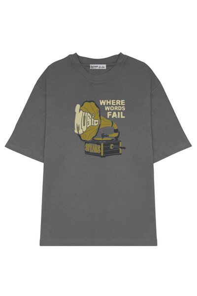 GreenMint للجنسين كبير الحجم حيث كلام الفشل الموسيقى Speaks_OE1912