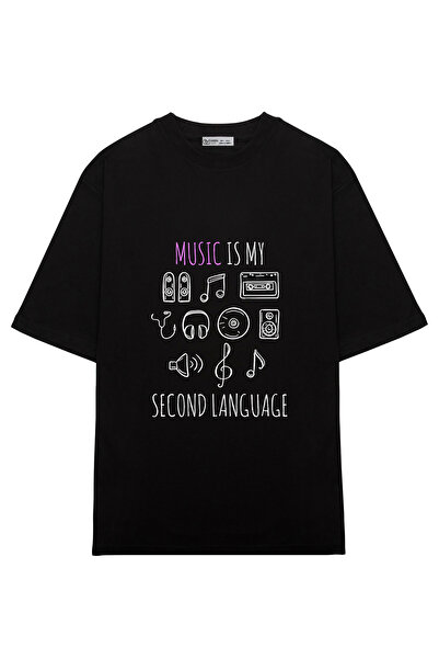 GreenMint موسيقى كبيرة الحجم للجنسين هي بلدي اللغوي الثاني Cute_OE1512