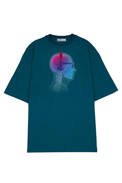 GreenMint مروحة موسيقى إلكترونية كبيرة الحجم للجنسين_OE1161