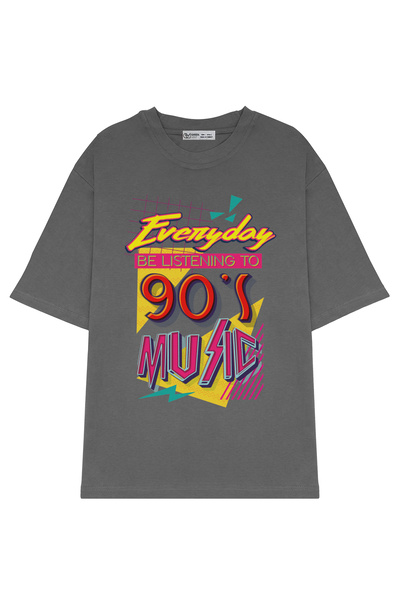 GreenMint للجنسين مقاس كبير 90_s Music_OE1006