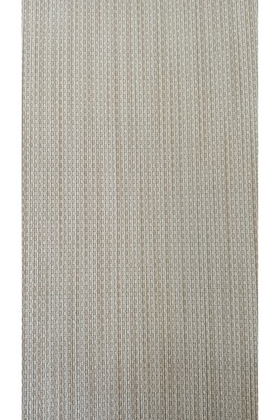 Oskar Hasır Desenli Sütlü Kahve Rengi Sade Duvar Kağıdı 5m2