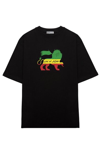GreenMint للجنسين مقاس كبير أسد يهوذا موسيقى الريغي_OE1323