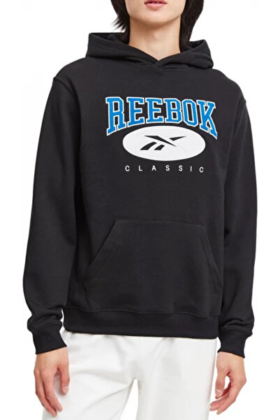 Reebok ARCHIVE ESSENTIALS HOODIE Siyah Unisex Sweatshirt