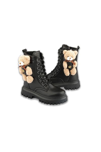 Linamoor Children's Boots with Teddy Bear