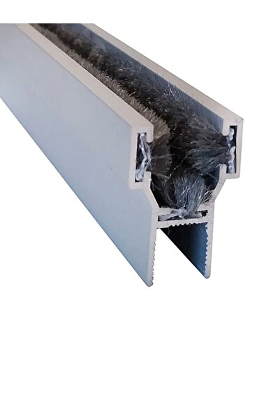 Kamataş Alüminyum Cam Balkon Büyük H, Ara Çıta Ve Fitili Eloksal Gri 100 Cm.