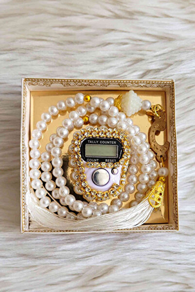 Deniz Elmasları مجموعة هدايا تذكارية مرصعة بالأحجار ومسبحة صلاة