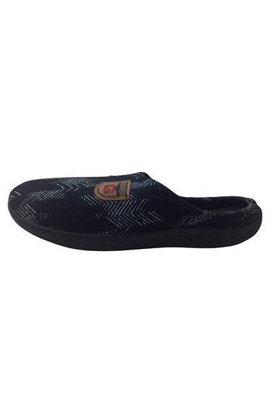 GEZER Παντόφλες εσωτερικού χώρου Unisex με μαύρη ρίγα