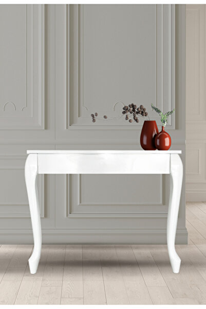 Birrart Brindisi White 2 Ayak Beyaz Antre Hol Dresuar