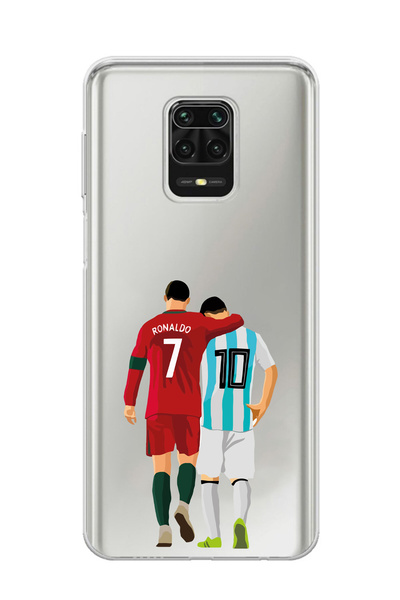 Magic Ring Redmi Note 9 Pro/Note 9S Uyumlu Lionel Messi ve Cristiano Ronaldo ...