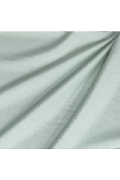 Evcimenhome Μονόχρωμο Λινό Μέρος Ύφασμα 140cmx130cm Χρώμα: Water Green Mssu
