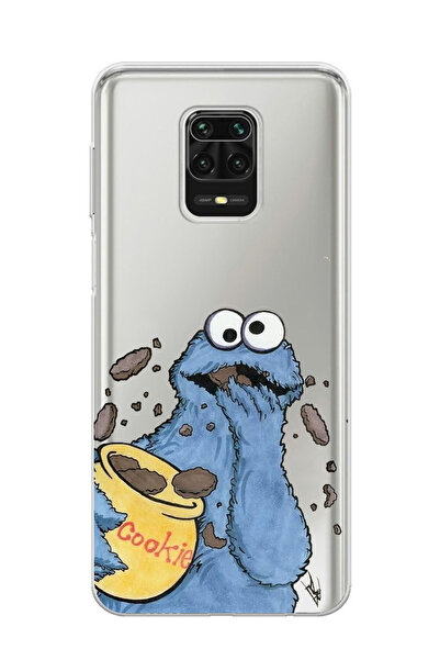 Magic Ring Redmi Note 9 Pro/Note 9S Uyumlu Susam Sokağı Kurabiye Canavarı Des...