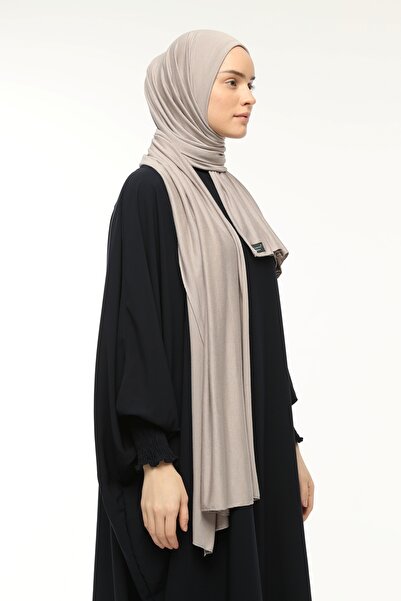 Altobeh Χτενισμένο σάλι Hijab Απλό ελαφρύ βιζόν