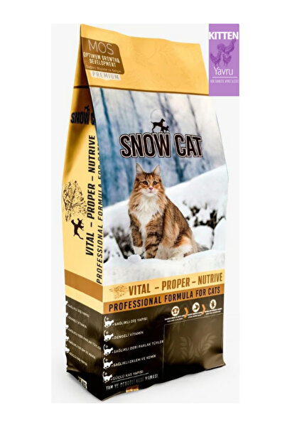 Snow Cat Yüksek Protein Yavru Kedi Maması 15 Kg