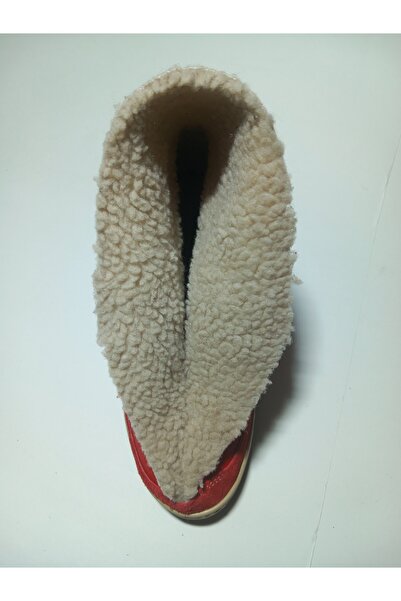 KAPAR Dolgu Topuk El yapımı Hakiki Deri Panduf, Bot