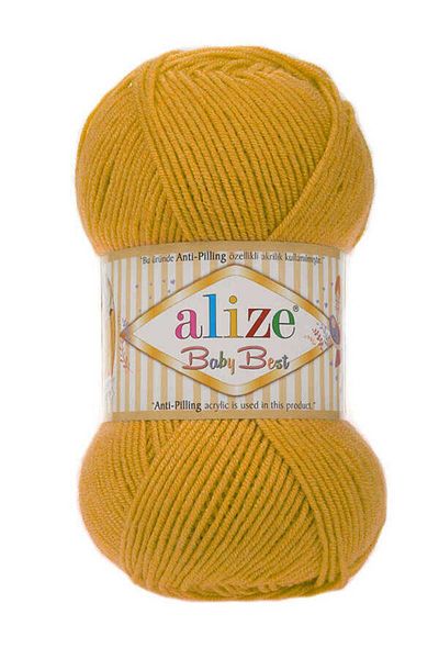Alize Baby Best Hand Knitting Thread 5 Pieces 281 saffron