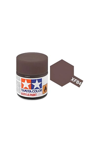 TAMIYA Xf-84 Dark Iron Matte Acrylic Paint (10 Ml. ), Hobby Painting Material