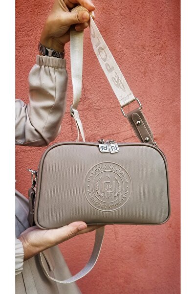 MEGA ÇANTA Γυναικεία τσάντα χιαστί 5 θέσεων Mega Polo