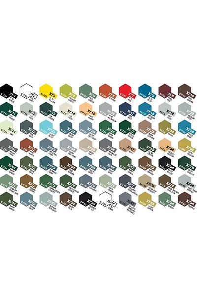 TAMIYA Xf-5 Flat Green Matte Acrylic Paint (10 Ml. ), Hobby Painting Material