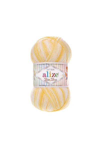 Alize Baby Best Batik 5 Pieces of Hand Knitted Thread 6661