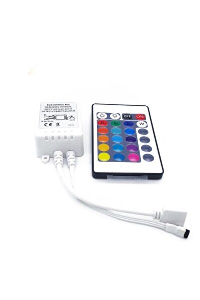 Marka Rgb Kontrol Kumandası- 6a 24 Tuşlu ( 5 Metrelik Led Için)
