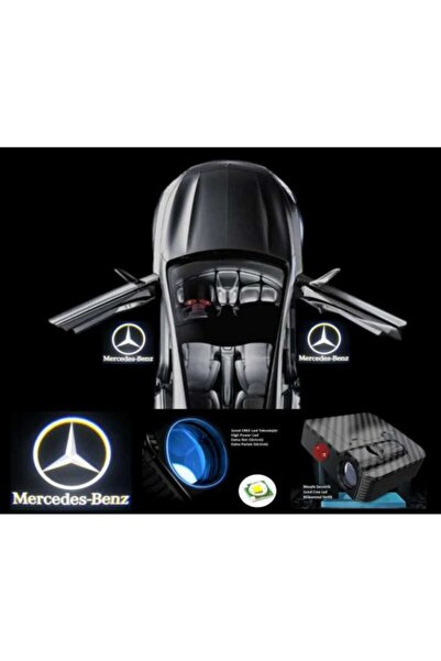 Sistem Led Market BMW M Araçlar İçin Pilli Yapıştırmalı Kapı Altı Led Logo